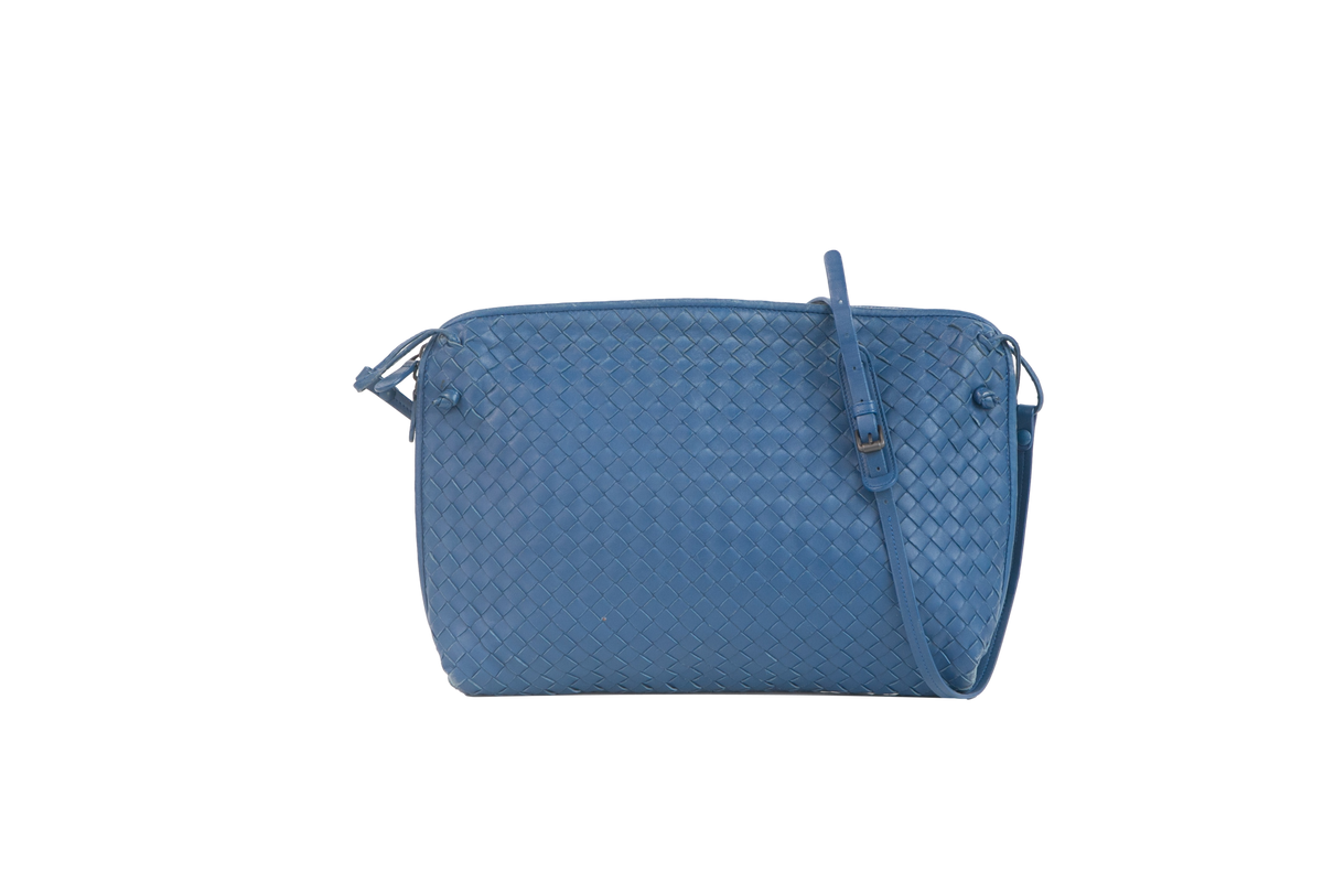 BOTTEGA NODINI INTRECCIATO LARGE ROYAL BLUE