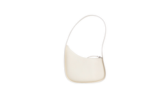 THE ROW HALF MOON SHOULDER IN SMOOTH CALFSKIN IVOIRE