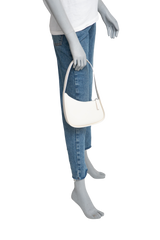 THE ROW HALF MOON SHOULDER IN SMOOTH CALFSKIN IVOIRE