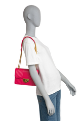 PRADA SOFT CALF IMPUNTURE MAGENTA