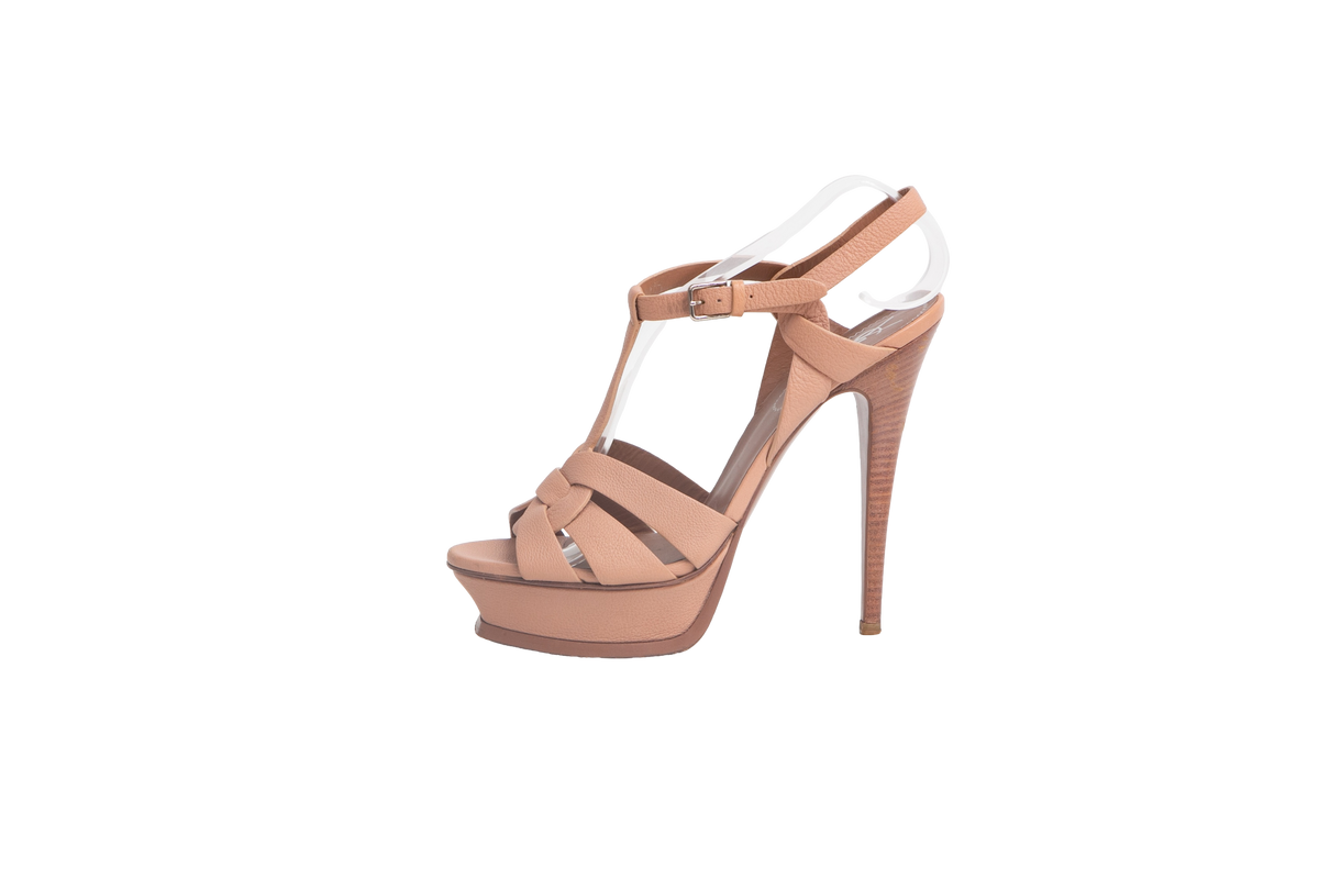 YSL SANDAL TRIBUTE BURN PINK - 37 BR