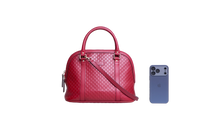 GUCCI DOME SMALL MICROGUCCISSIMA RED