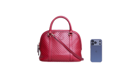 GUCCI DOME SMALL MICROGUCCISSIMA RED