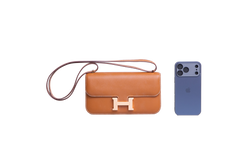 HERMÈS CONSTANCE ELAN EPSOM GOLD ROSE GOLD HDWR