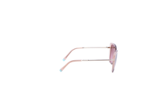 TIFFANY CATEYE ROD METAL TEXTURED TRANSPARENT ROSE