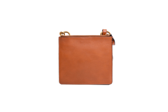 CHLOÉ JANE SMALL TASSEL-TRIM CARAMEL/MULTI COLOR