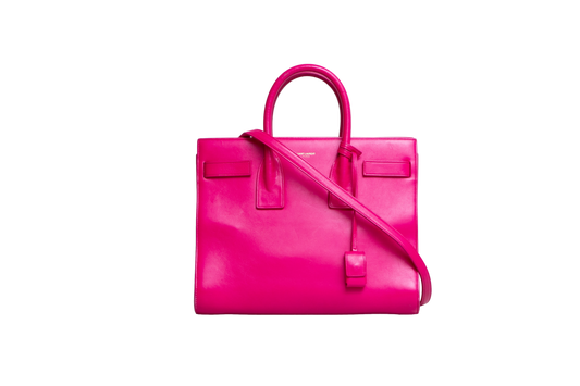YSL CLASSIC SAC DE JOUR SMALL LEATHER PINK