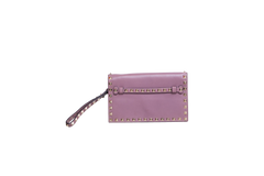 VALENTINO CLUTCH ROCKSTUD TAUPE