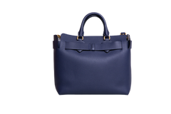 BURBERRY BELT TOTE BAG SMALL NAVY