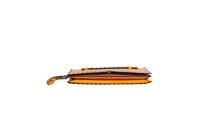 VALENTINO ROCKSTUD WRISTLET CLUTCH MUSTARD