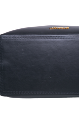 JACQUEMUS LE REGALO BUCKET LEATHER BLACK