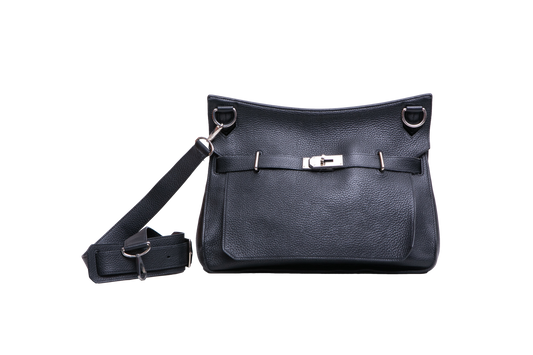 HERMÈS JYPSIÈRE 34 BLACK PALLADIUM HDWR