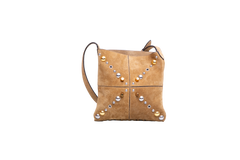 VALENTINO NELLCOTE SMALL FRINGES CARAMEL