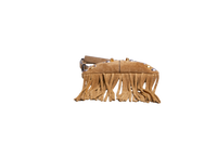 VALENTINO NELLCOTE SMALL FRINGES CARAMEL