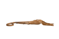 VALENTINO NELLCOTE SMALL FRINGES CARAMEL