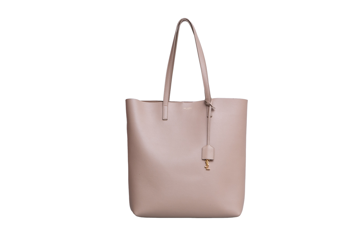 YSL SHOPPING TOTE N/S NUDE AVEC TASSE