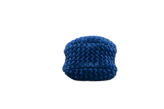 BOTTEGA VENETA JODIE MINI VELVET INTRECCIATO NAVY