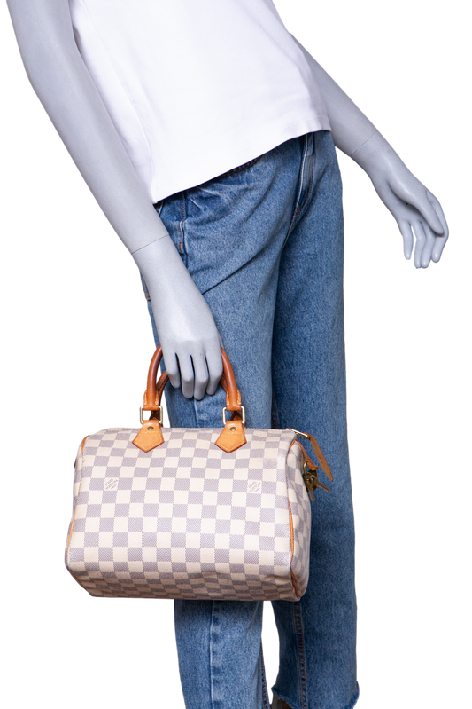 LV SPEEDY 25 DAMIER AZUR