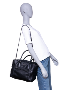 PRADA PHENIX VITELLO SHOPPING TOTE BAG B