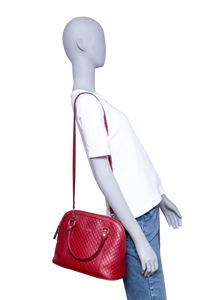 GUCCI DOME SMALL MICROGUCCISSIMA RED