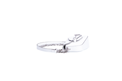 GUCCI HORSEBIT ASYMMETRIC MINI WHITE