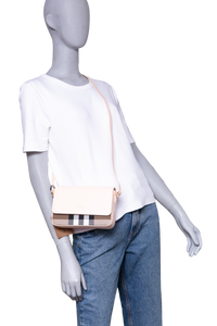 BURBERRY NEW HAMPSHIRE CHECK CANVAS LIGHT PINK