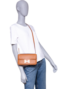 HERMÈS CONSTANCE ELAN EPSOM GOLD ROSE GOLD HDWR