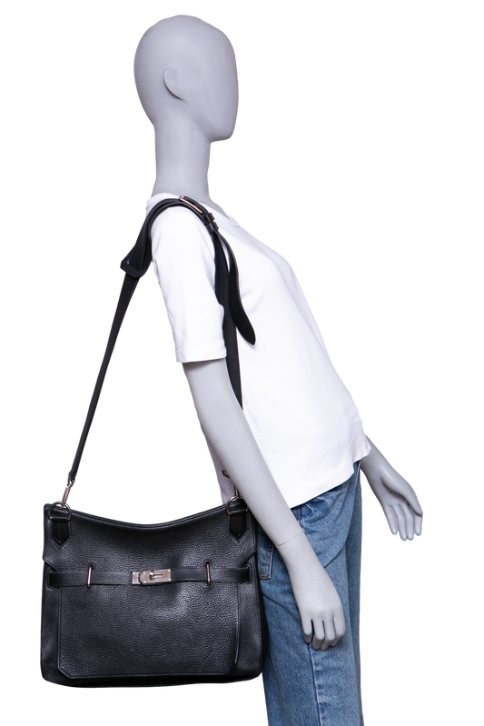 HERMÈS JYPSIÈRE 34 BLACK PALLADIUM HDWR