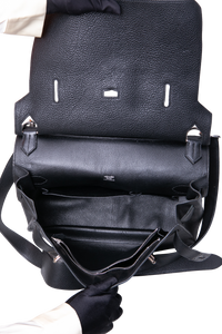 HERMÈS JYPSIÈRE 34 BLACK PALLADIUM HDWR