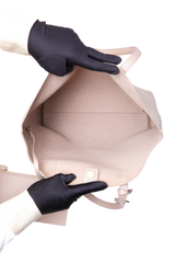 YSL SHOPPING TOTE N/S NUDE AVEC TASSE