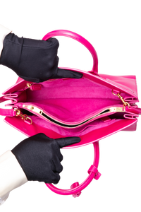 YSL CLASSIC SAC DE JOUR SMALL LEATHER PINK