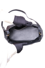 FERRAGAMO HUG SOFT CROSSBODY BAG BLACK