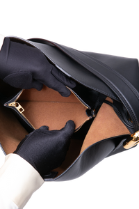 JACQUEMUS LE REGALO BUCKET LEATHER BLACK
