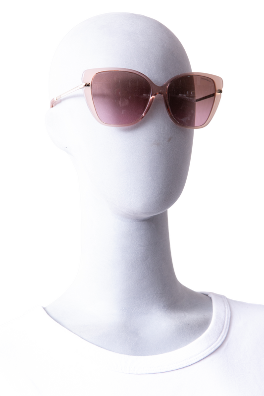 TIFFANY CATEYE ROD METAL TEXTURED TRANSPARENT ROSE