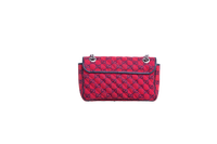 GUCCI GG MARMONT CANVAS EMBROIDERED ROSE RED LIMITED EDITION