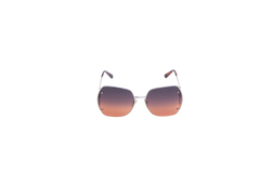 SALVATORE FERRAGAMO SQUARE OVERSIZED METAL GOLD
