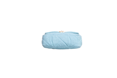 CHANEL 19 SMALL DENIM QUILTED POWDER BLUE