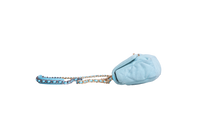 CHANEL 19 SMALL DENIM QUILTED POWDER BLUE