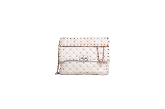 VALENTINO ROCKSTUD SPIKE IVOIRE