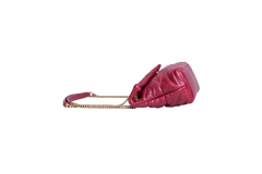 YSL LOULOU PUFFER SMALL DARK RUBY