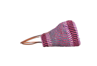 VALENTINO VLOGO SIGNATURE LARGE STRAW TOTE BAG MULTICOLOR