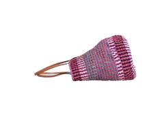 VALENTINO VLOGO SIGNATURE LARGE STRAW TOTE BAG MULTICOLOR