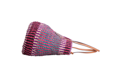 VALENTINO VLOGO SIGNATURE LARGE STRAW TOTE BAG MULTICOLOR