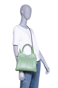 GUCCI PETITE GG SMALL SENNA CALFSKIN GREEN SOIL GRASS