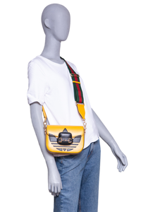 GUCCI X ADIDAS HORSEBIT 1955 SMALL MUSTARD