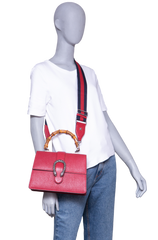 GUCCI DIONYSUS BAMBOO MEDIUM LEATHER RED