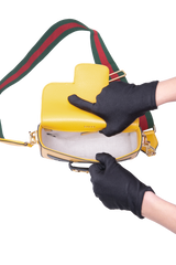GUCCI X ADIDAS HORSEBIT 1955 SMALL MUSTARD