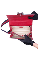 GUCCI DIONYSUS BAMBOO MEDIUM LEATHER RED