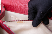 GUCCI DIONYSUS BAMBOO MEDIUM LEATHER RED
