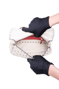 VALENTINO ROCKSTUD SPIKE IVOIRE